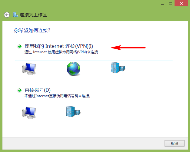 Windows8 PPTP连接使用教程